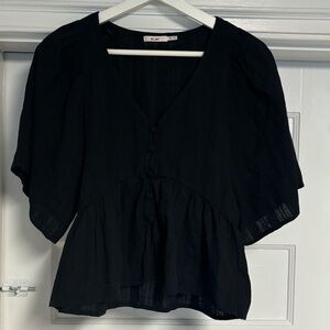 Francesca’s black blouse size xs